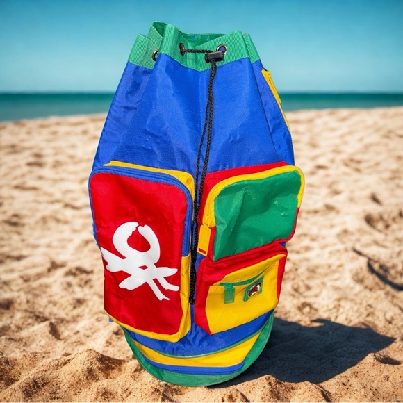 United Colors Of Benetton Handbags - United Colors Of Benetton vintage backpack